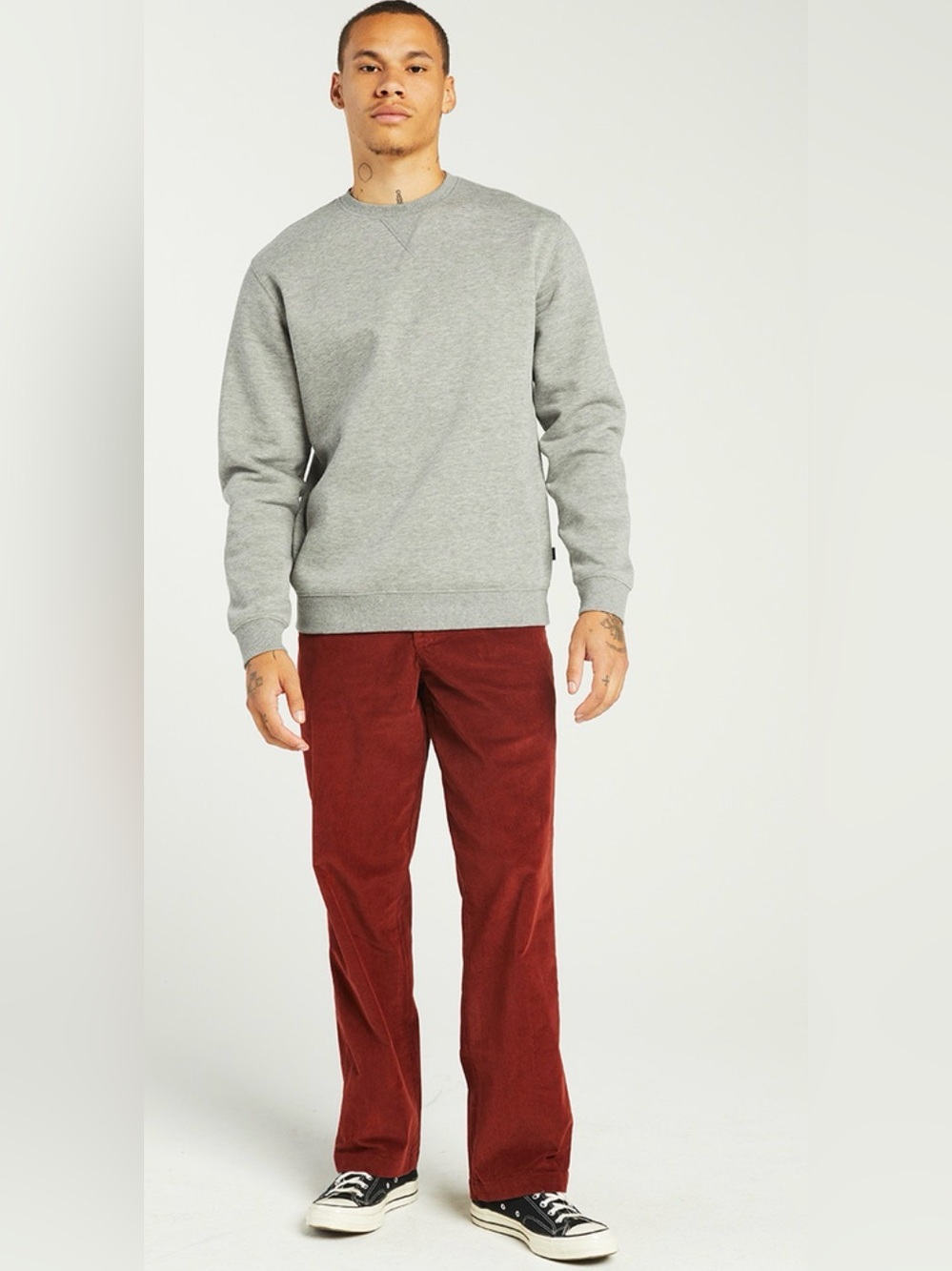 Dickies Men's Corduroy regular fit Pants in Brick size 34